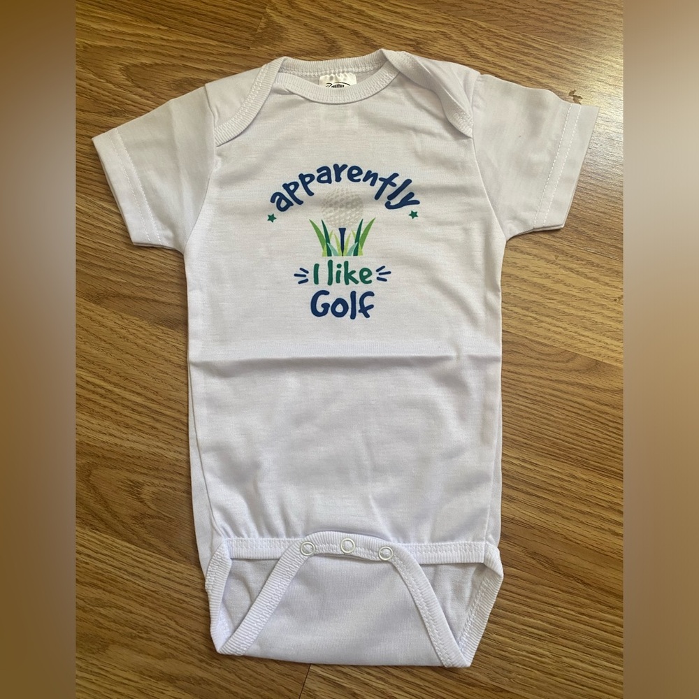 Apparently I like golf onsie